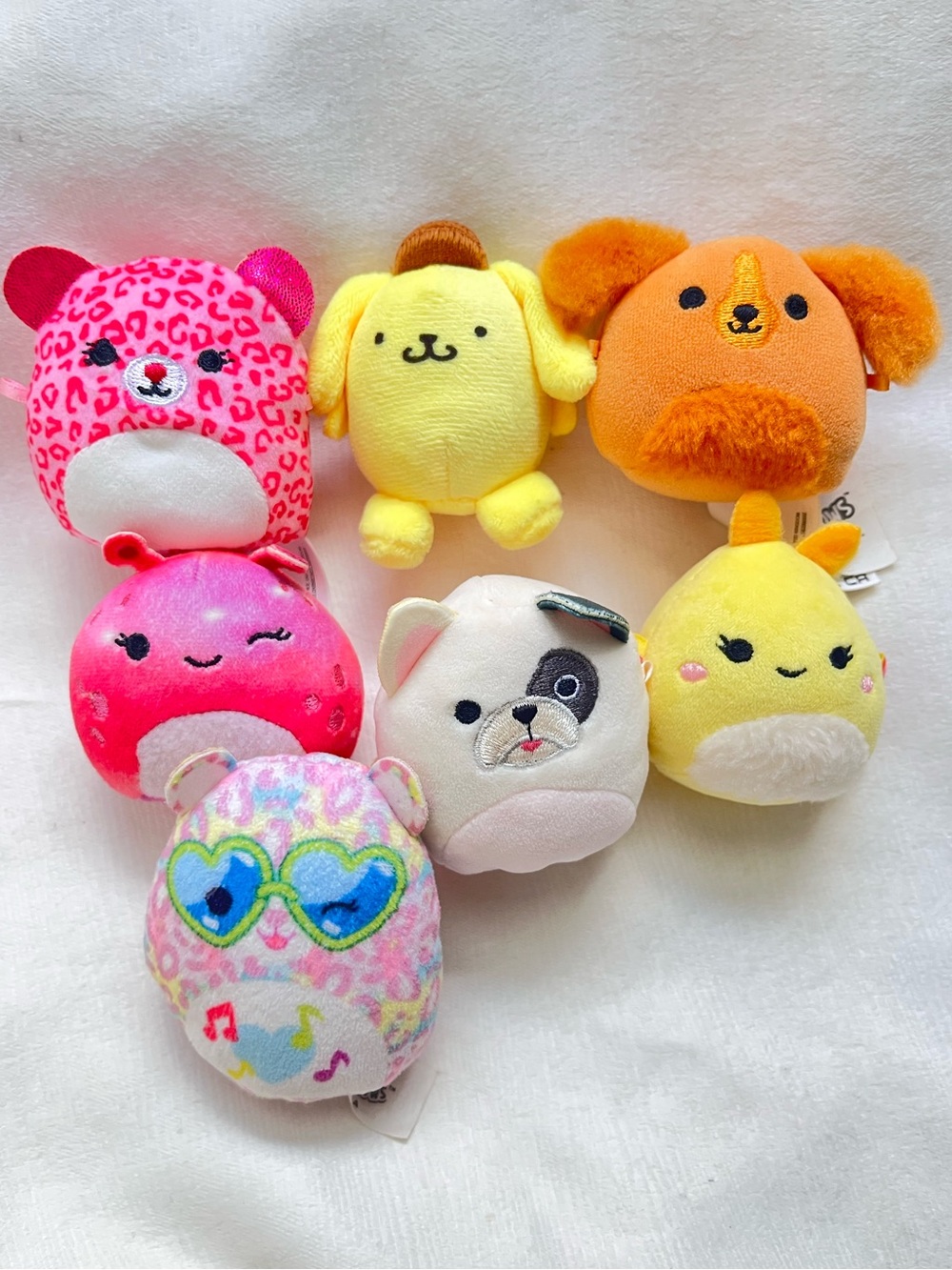 Squishmallow mini bundle of 7